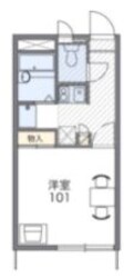 レオパレス松岳の物件間取画像